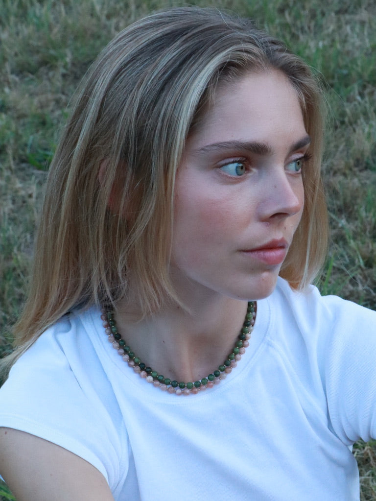 Southern Jade | Krystal halskæde
