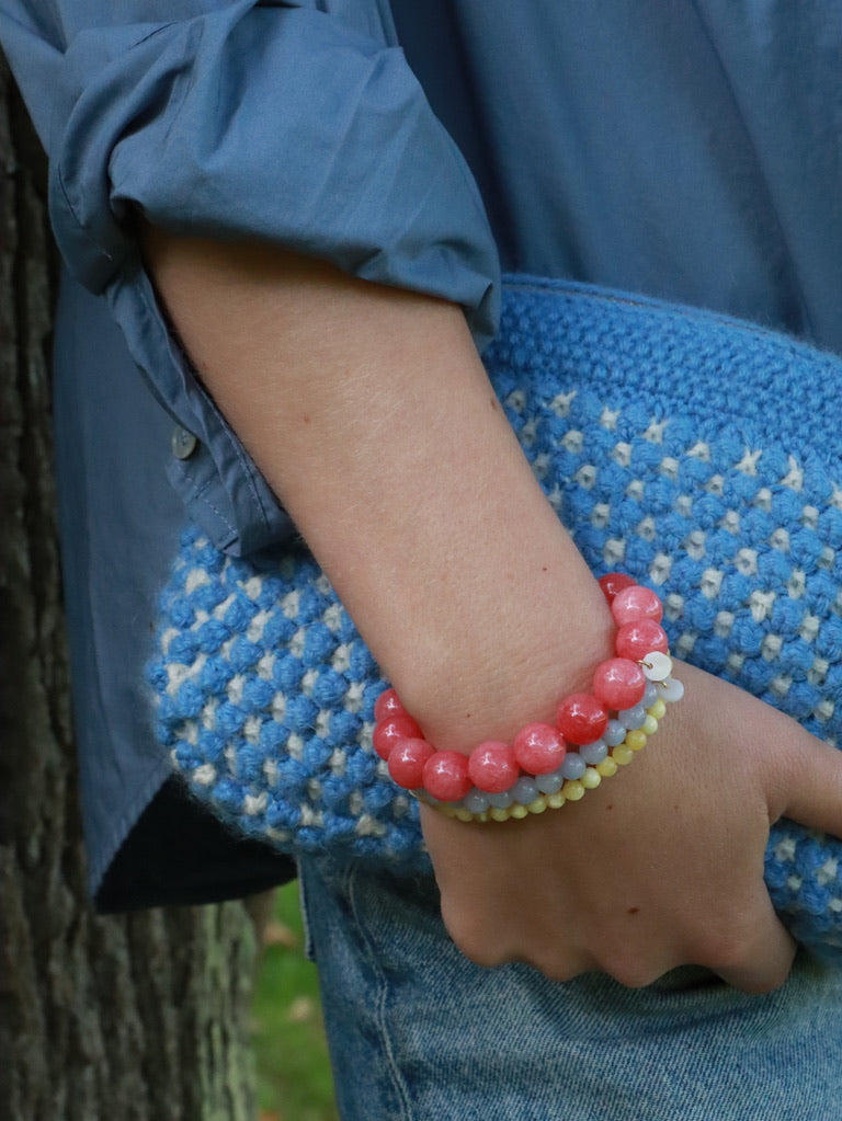 Chunky Redstone Quartz | Krystal armbånd