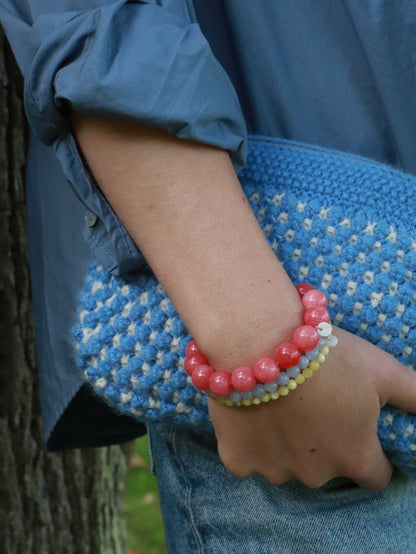 Chunky Redstone Quartz | Krystal armbånd