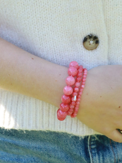 Redstone Quartz | Crystal bracelet