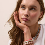 Chunky Sunstone Stretch Bracelet