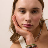 Essential Indian Agate Stretch Bracelet