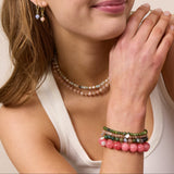 Petite Sunstone Stretch Bracelet