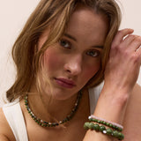 Essential Southern Jade Stretch Bracelet