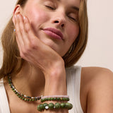 Petite Rose Quartz Stretch Bracelet