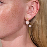 Ella Rose Jade Earrings