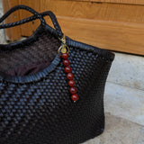 Cali Red Jade Keychain