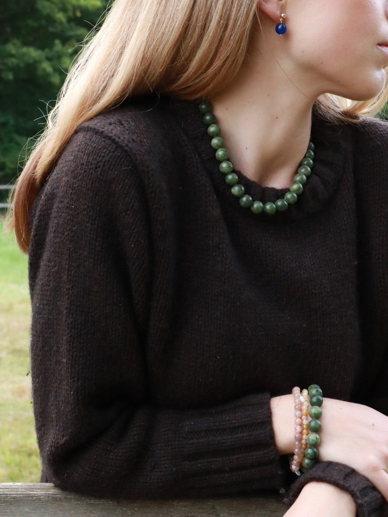 Faro Southern Jade | Krystal halskæde