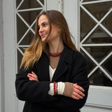 Essential Red Jade Stretch Bracelet