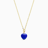 Alma Lapis Lazuli Heart Necklace