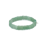 Alva Green Aventurine Stretch Bangle