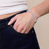 Aquamarinkrystalarmbånd