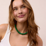 Faro Green Jade Necklace