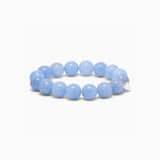 Chunky Aquamarine Stretch Bracelet