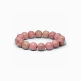 Chunky Rhodonite Stretch Bracelet