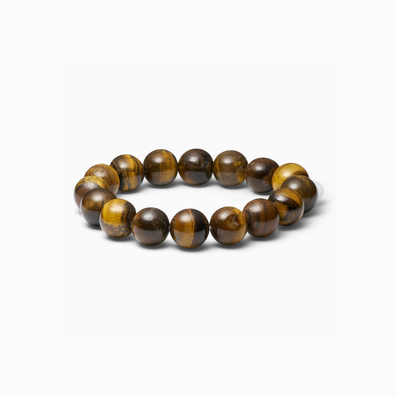 Chunky Tiger Eye krystal armbånd