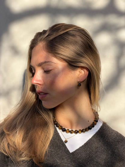 Faro Tiger Eye | Krystal halskæde