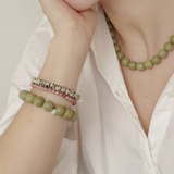 Petite Rhodonite Stretch Bracelet