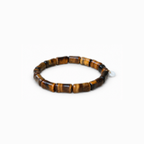 Alva Tiger Eye Stretch Bangle