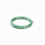 Alva Green Aventurine Stretch Bangle