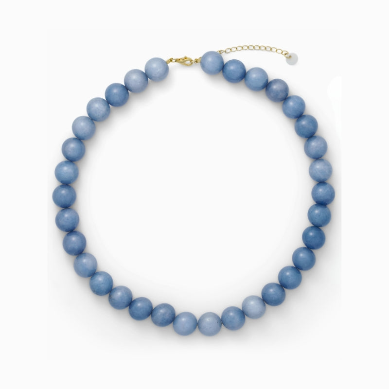 Faro Aquamarine | Crystal necklace