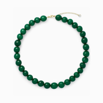 Faro Grøn Jade | Krystal halskæde