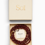 Lea Garnet Necklace