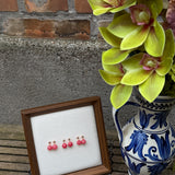 Nora Redstone Quartz Earrings