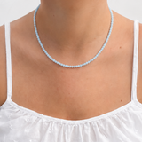 Luna Aquamarine Necklace
