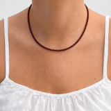 Luna Garnet Necklace