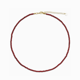 Luna Red Jade Necklace