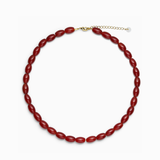 Noelle Red Jade Necklace