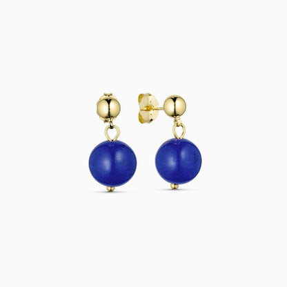 Nora Lapis Lazuli | Krystal øreringe