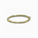 Petite Green Alashan Agate Stretch Bracelet