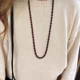 Lea Garnet Necklace