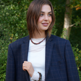 Vera Purple Brown Aventurine Necklace