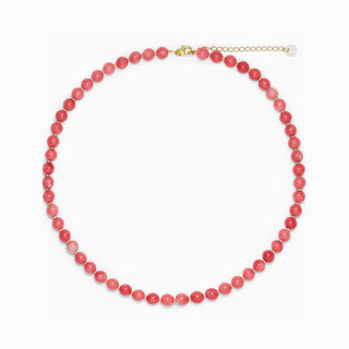 Redstone Quartz crystal necklace