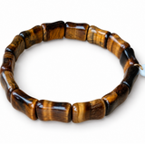 Alva Tiger Eye Stretch Bangle