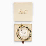 Ellie Indian Agate Pearl Necklace