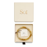 Alva Orange Aventurine Stretch Bangle