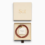 Luna Red Jade Necklace