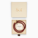 Hailey Red Jade Necklace