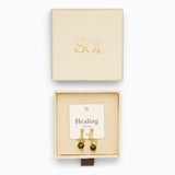 Ella Tiger Eye Earrings