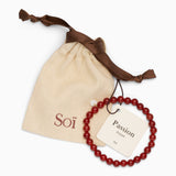 Essential Red Jade Stretch Bracelet