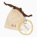 Essential Yellow Jade Stretch Bracelet