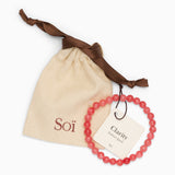 Essential Redstone Quartz Stretch Bracelet