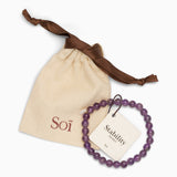 Essential Amethyst Stretch Bracelet