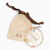 Essential Rose Jade Stretch Bracelet