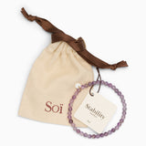 Petite Amethyst Stretch Bracelet