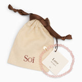Petite Rose Quartz Stretch Bracelet